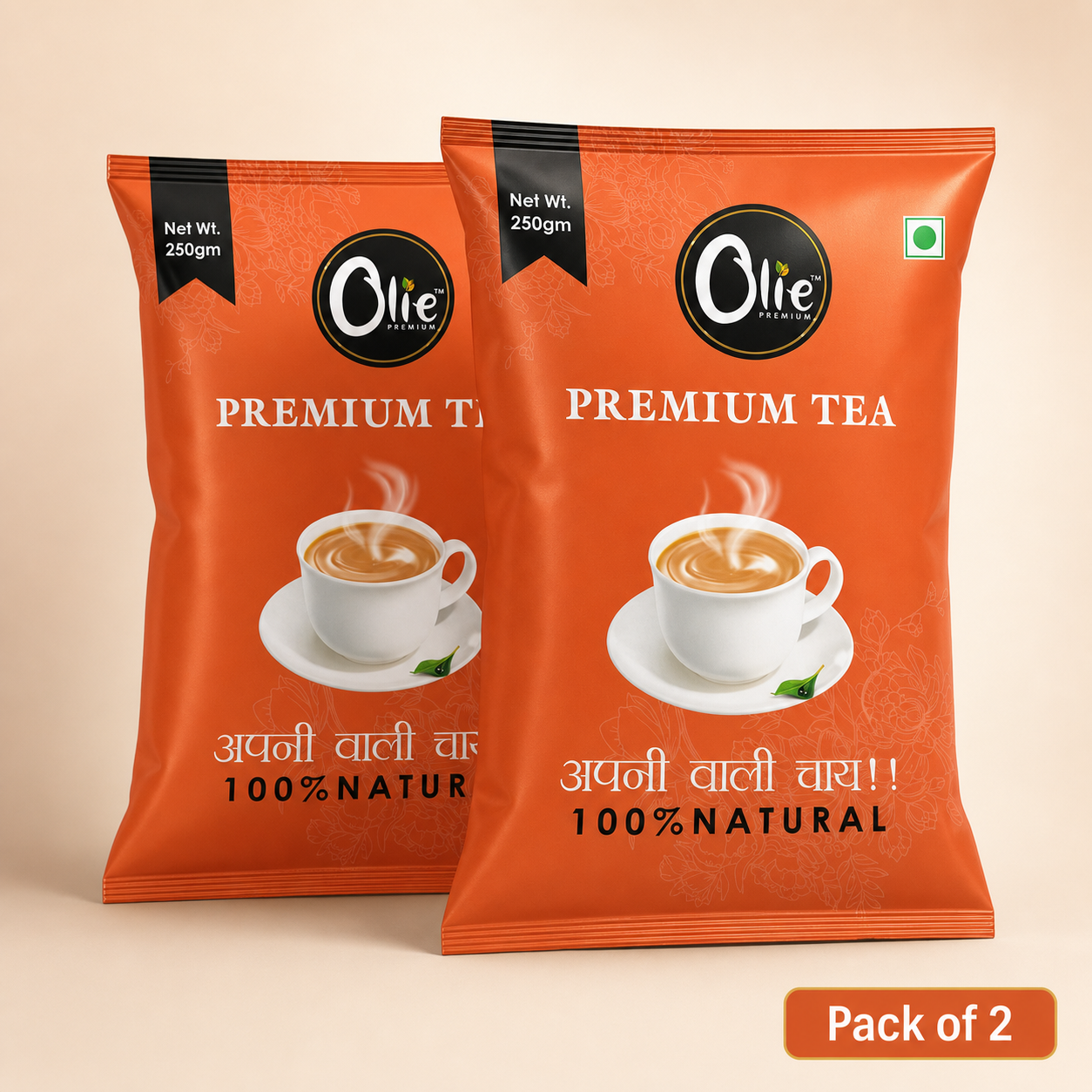 Olie Premium Tea - 100% Natural Assam CTC Chai