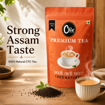 Olie Premium Tea - 100% Natural Assam CTC Chai