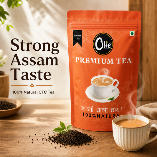 Olie Premium Tea - 100% Natural Assam CTC Chai