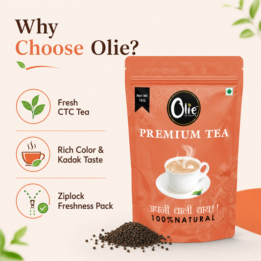 Olie Premium Tea - 100% Natural Assam CTC Chai