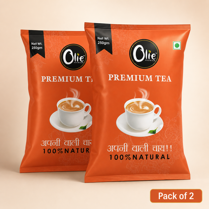 Olie Premium Tea - 100% Natural Assam CTC Chai